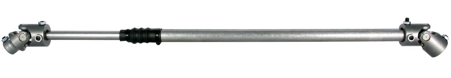 Borgeson - Steering Shaft - P/N: 000903 - 1972-1975 Jeep CJ heavy duty telescopic steel steering shaft. Connects from factory column to steering box. For Jeeps with manual steering.