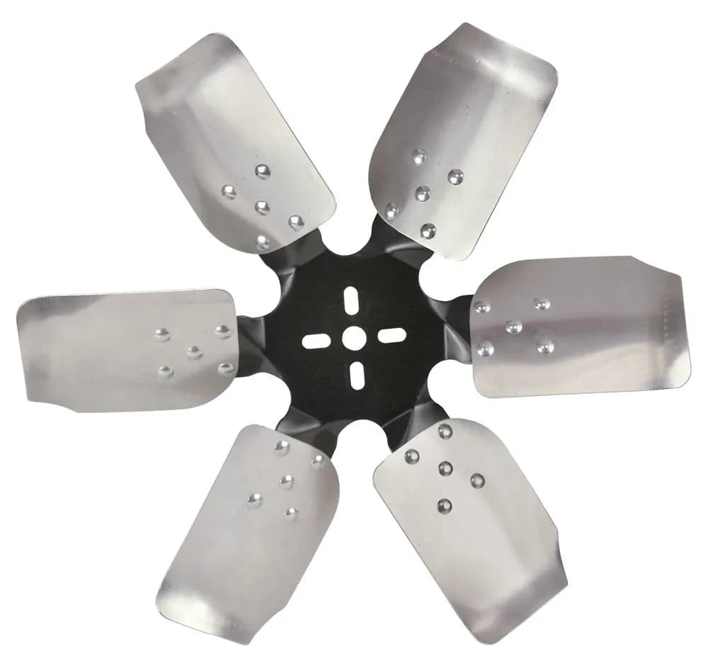 18 Standard Rotation Rigid Race Fan, Aluminum Blade