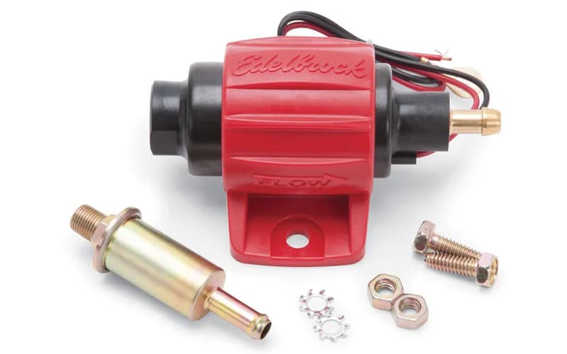 Edelbrock 17301 Universal Micro Electric Fuel Pump - 38 GPH / 144 LPH (Gasoline/E85)