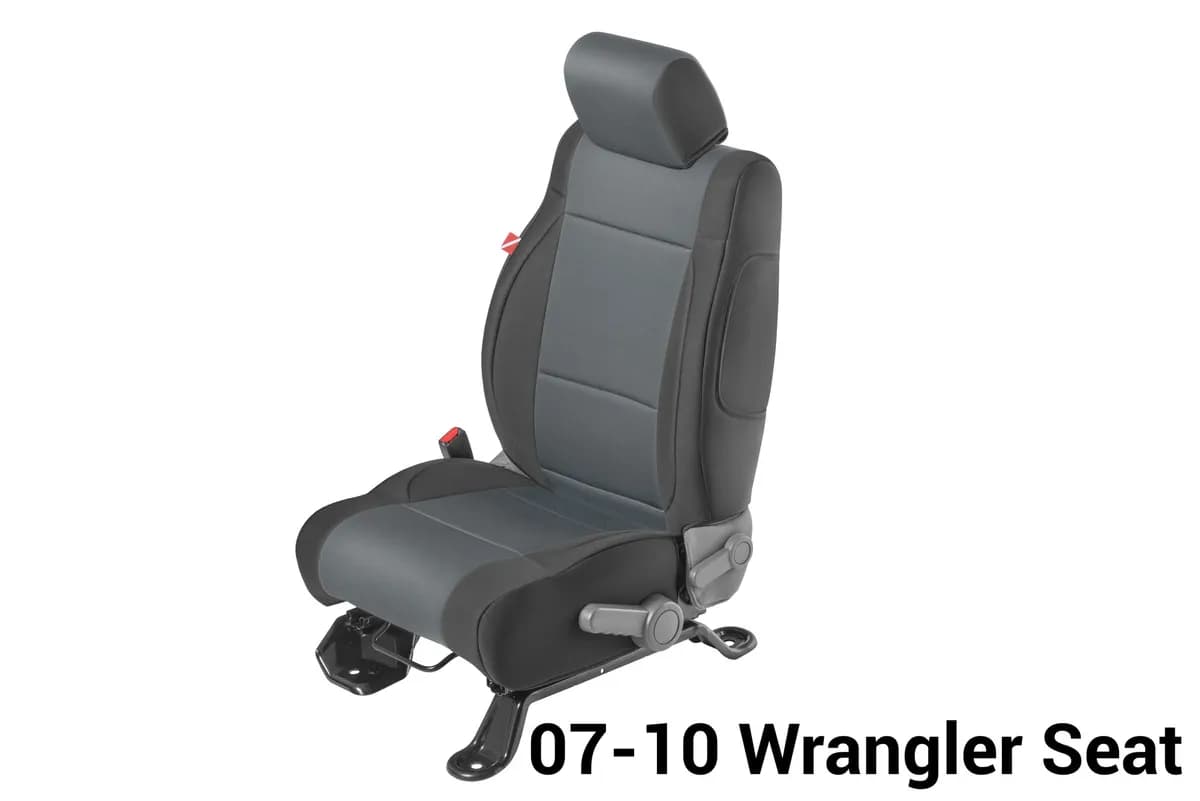 Wrangler JK Unlimited Seat Cover for 08-10 Jeep JK Unlimited Charcoal Neoprene Pair Diver Down