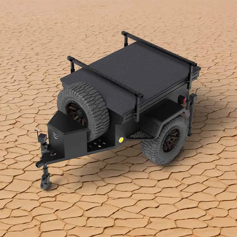 Overland Vehicle Systems Military Style Off Road Trailer w/ Full Articulating Suspension - 5x5 Bolt Pattern