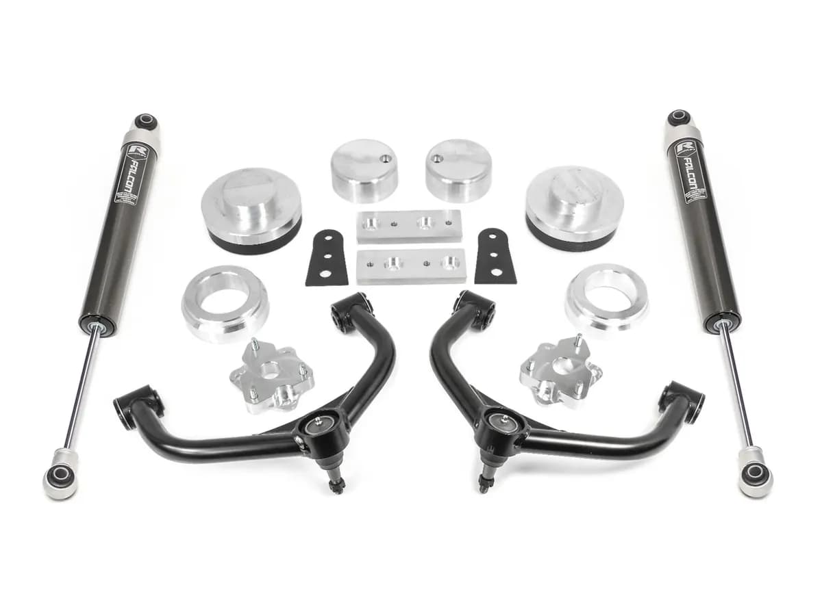 0919 Dodge/Ram 1500 4.0in Front With 2.0in Rear Sst Lift Kit With Falcon 1.1 Monotube Rear Shocks