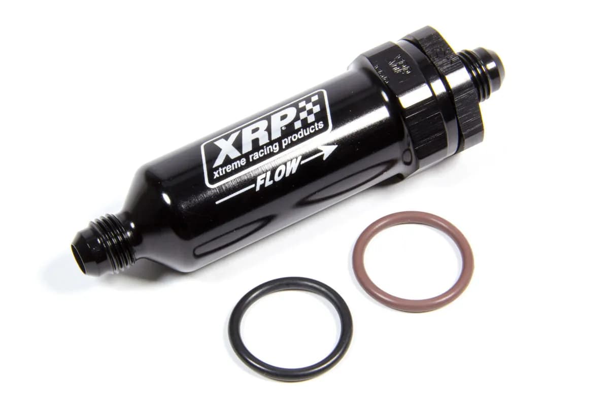 XRP #6 AN Inline Fuel Filter with 100 Micron Stainless Screen