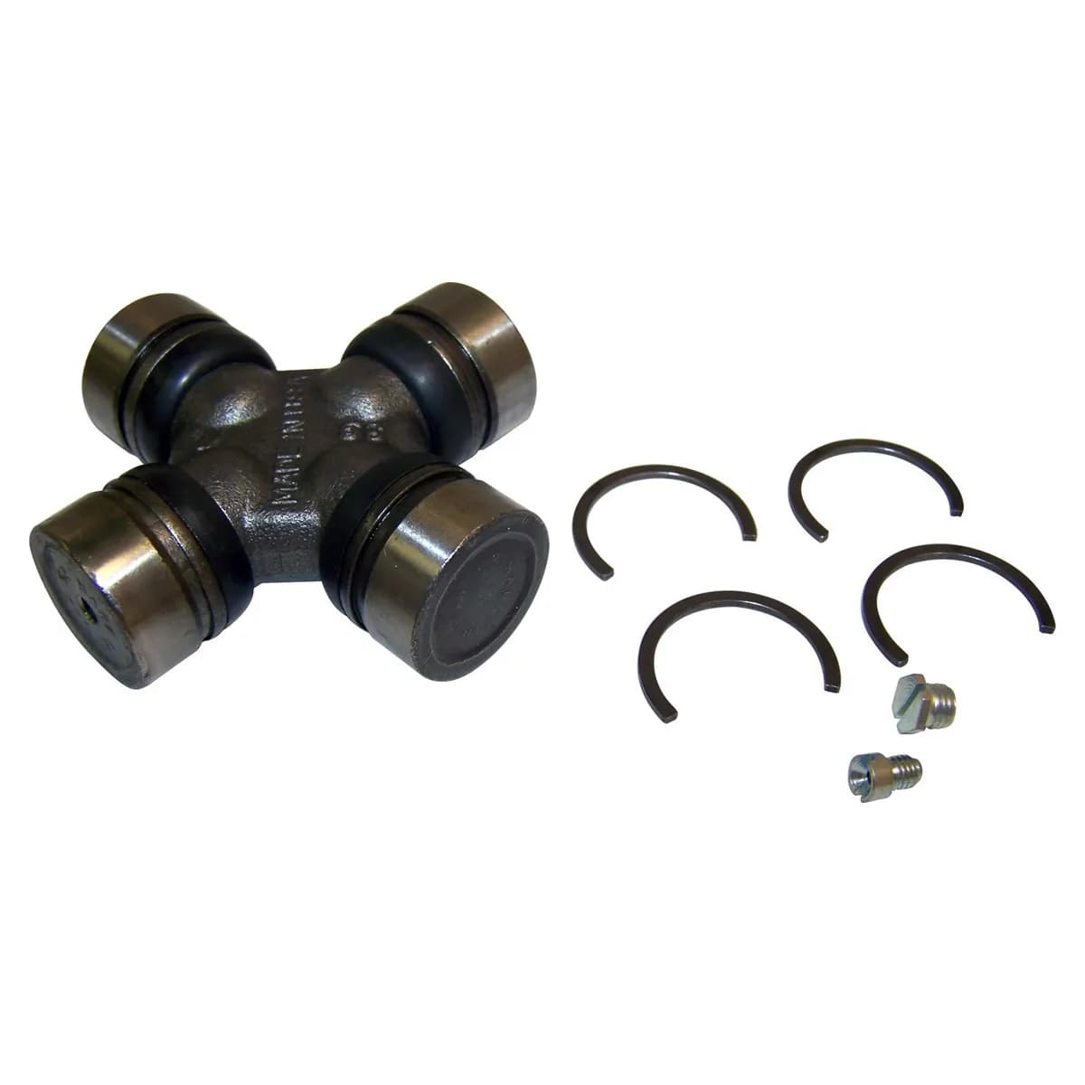 1976-1986 CJs;1984-1992 XJ Cherokee MJ Comanche w/o ABS;1987-1995 YJ Wrangler w/o ABS;Front Axle Shaft 260 Series U-Joint; 1.06" Cap; Grease Fitting in Bearing Cap