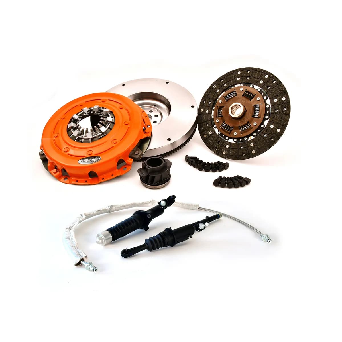 Centerforce ? II, Performance Clutch and Flywheel Kit, 127 Tooth Gear, 8 Bolt Crank, 434 ft/lbs Capacity, 10.4in Dia., 21-Spline, Fits Jeep Gladiator and Wrangler 3.6L