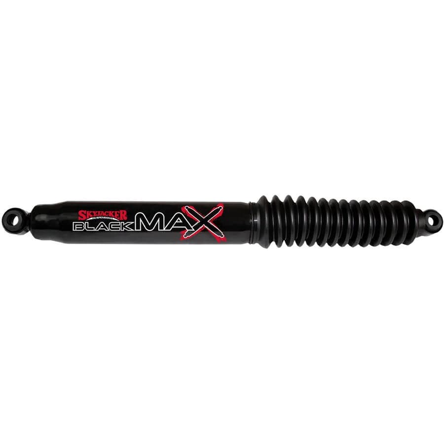 Black MAX Shock Absorber 55-60 Jeep 61-98 Dodge/Chevy w/Black Boot 24.84 Inch Extended 14.82 Inch Collapsed Skyjacker