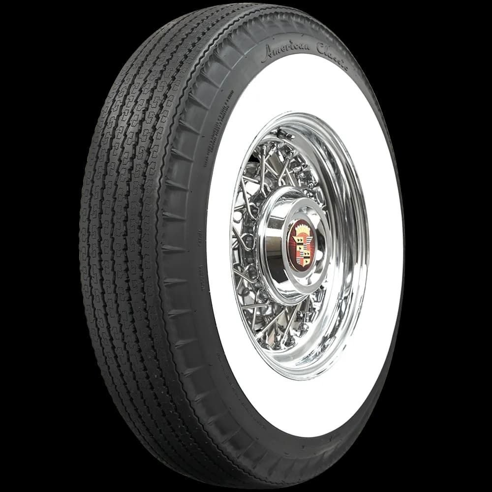 760r15 American Classic 3 1/4in Wide Whitewall