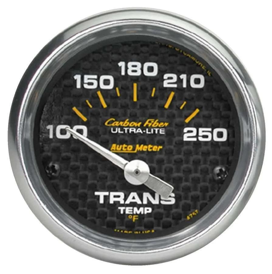 2-1/16 In. Transmission Temperature, 100-250 Fahrenheit, Carbon Fiber