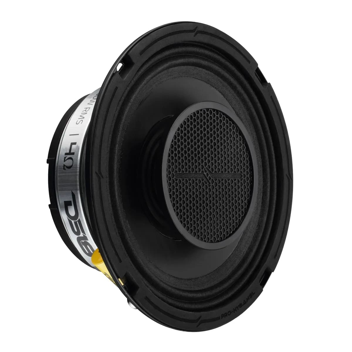 PRO 6.5" Shallow Coaxial Hybrid Mid-Range Loudspeaker with Built-in Driver | 150W RMS 4-Ohm