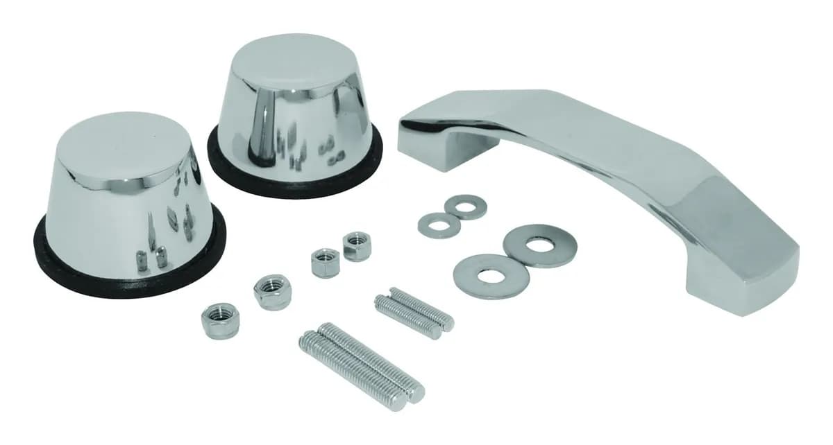 RT Off-Road - Stainless Stainless Windshield Tie Down Kit