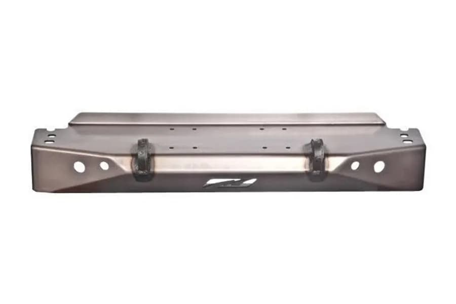 Motobilt Stubby Front Bumper - Bare Steel - TJ/LJ/YJ