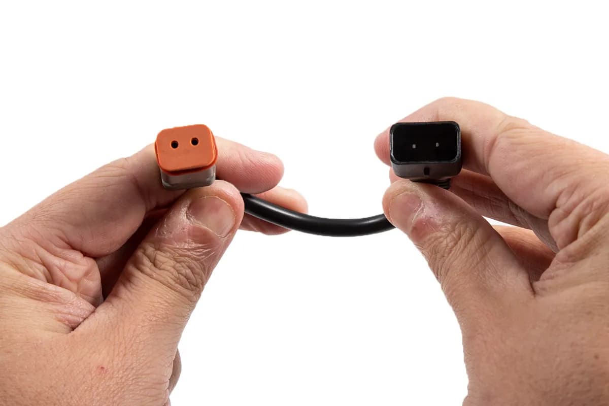 Diode Dynamics - 5202 DT 2-Pin Adapter Wires (pair)