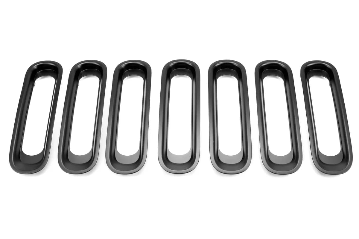 Grille Insert Set Black JK Wrangler 0716
