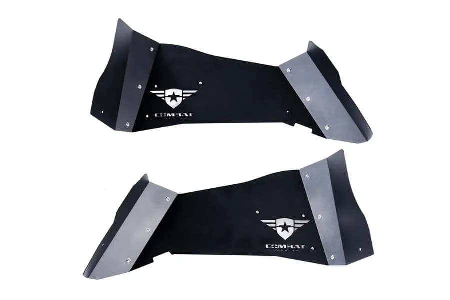Combat Off Road Battle Ready Aluminum Inner Fender Liner Kit - Rear - JK