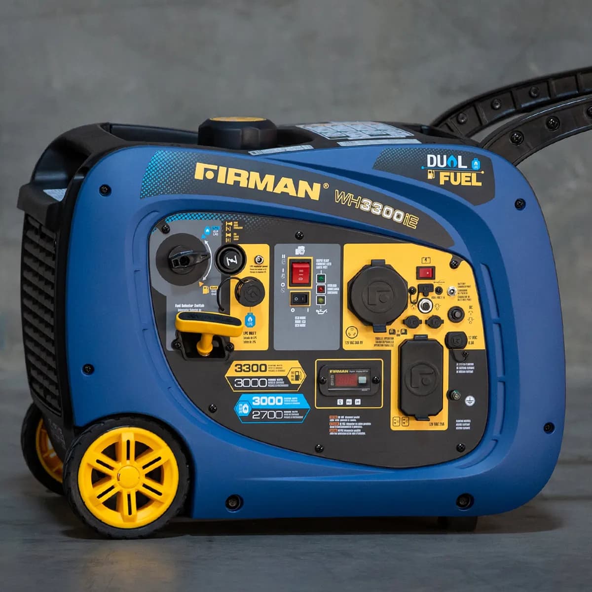 Inverter 3300/3000w Electric Start Parallel Ready Gas/Propane Portable Generator