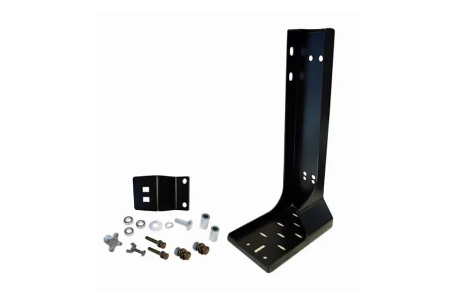 18c Wrangler Hilift Jack Tailgate Mount Welded Steel Black Powdercoat