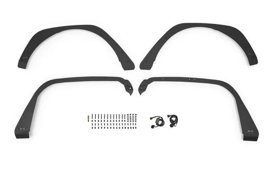 DV8 Offroad Front and Rear Fender Deletes - JL