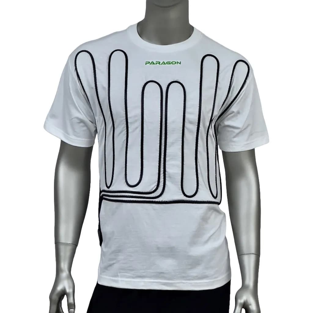 Shirt Cooling Medium White Right Exit