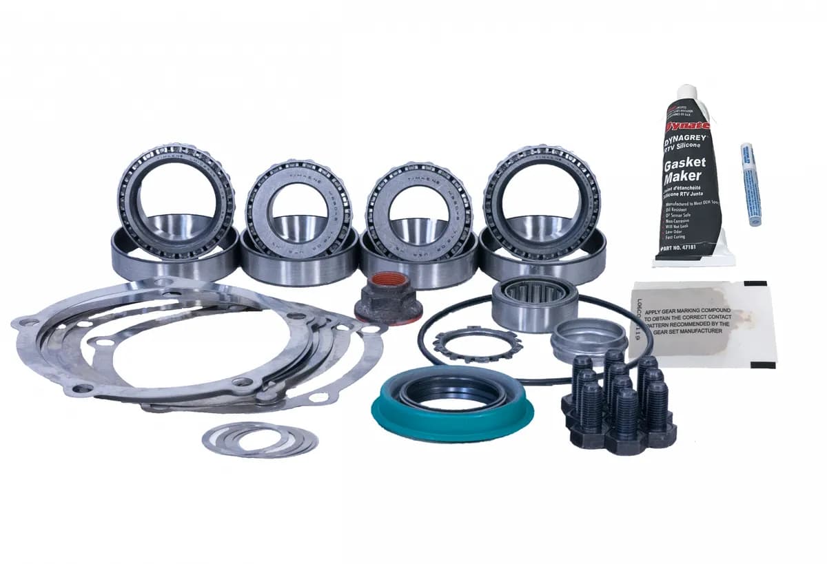 Ford 9 Inch Rear Axle 35 Spline Ring and Pinion Master Install Kit Revolution Gear