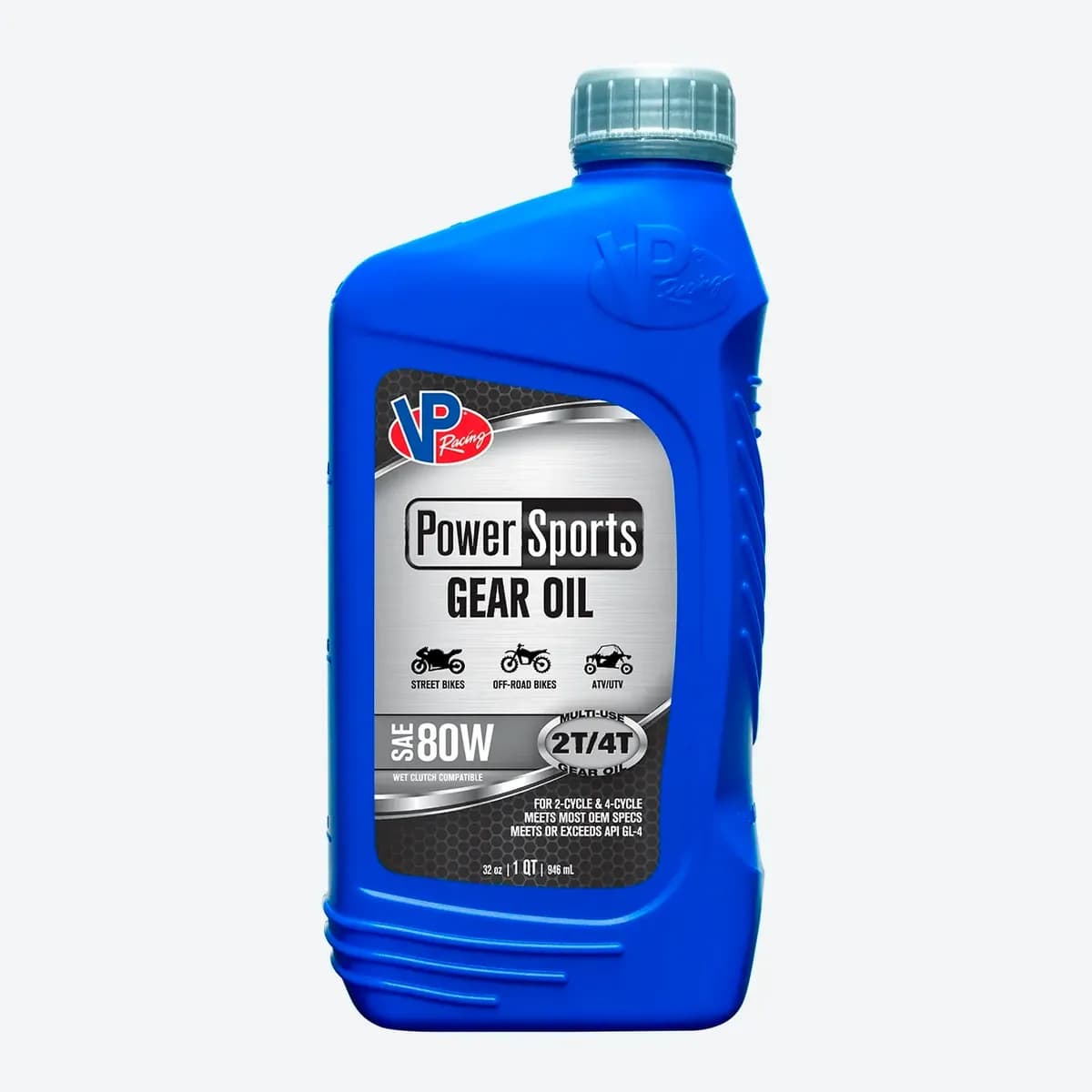 VP Racing Fuels 2946 VP Powersports SAE 80W Gear Oil QT