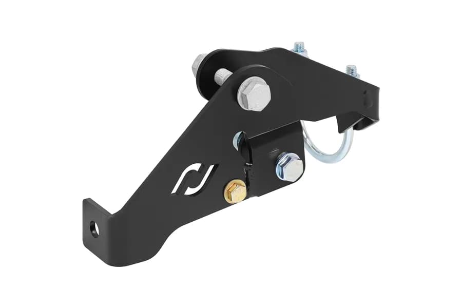 Currectlync Wrangler JK High Steer Front Trac Bar Relocation And Steering Stabilizer Shock Mount Axle Bracket For Use With Jeep JL/JT Trac Bar RockJock 4x4