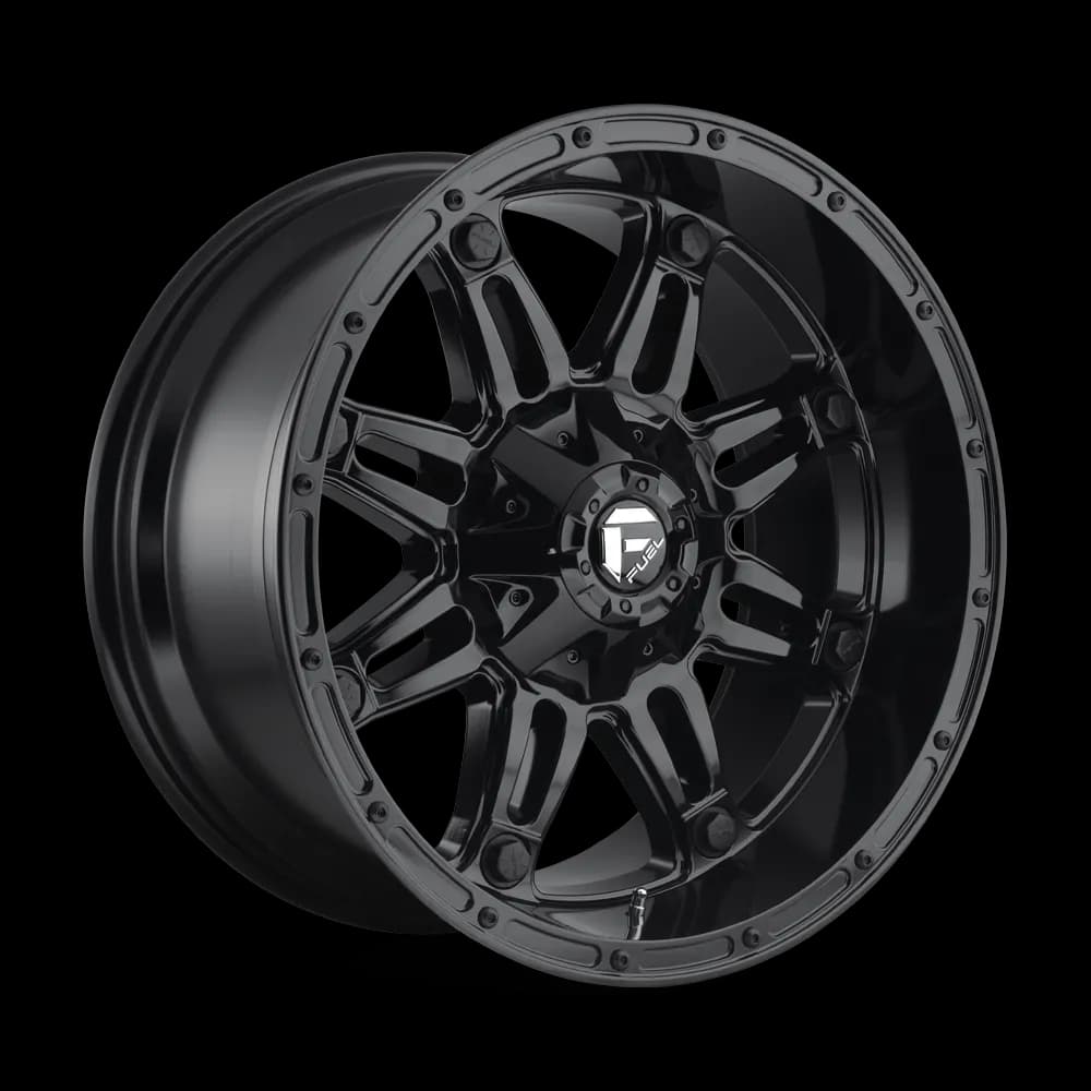Hostage 20x10 6x135.006x139.70 Gloss Black -24 mm