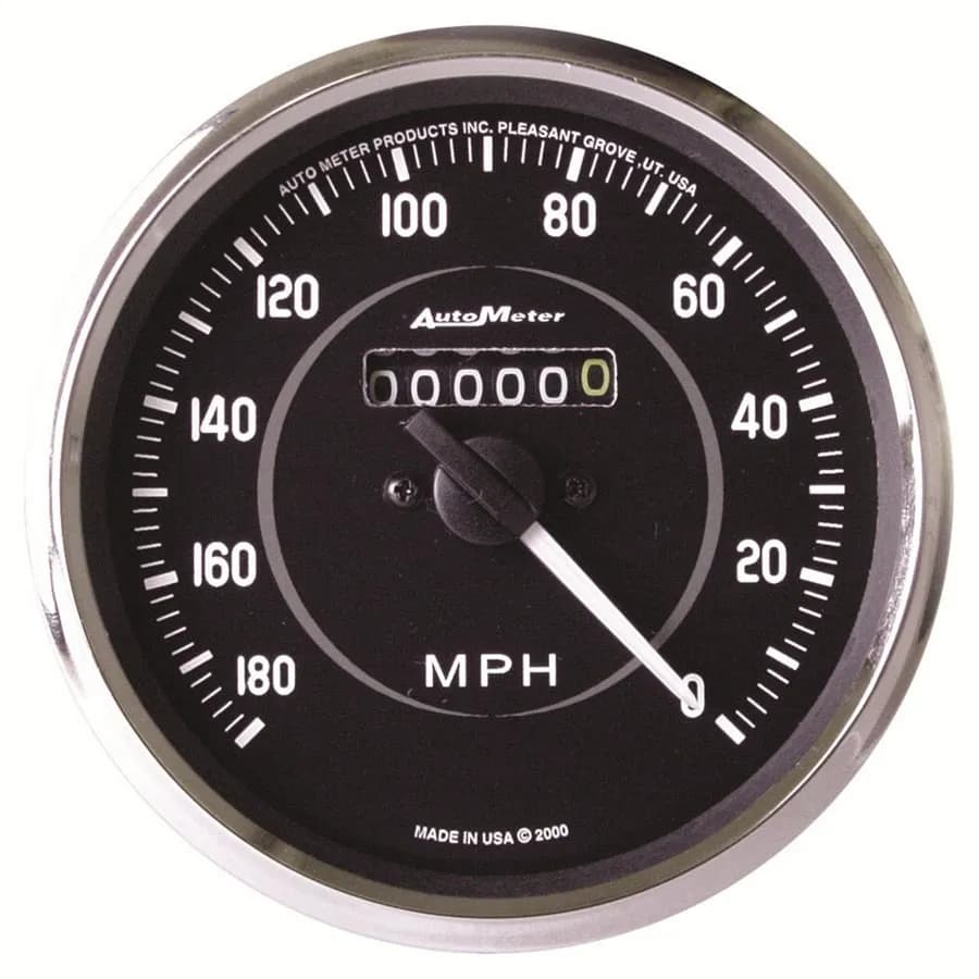 Gauge, Tachometer, 4", 8k RPM, In-Dash (8 CYL Only!), Cobra