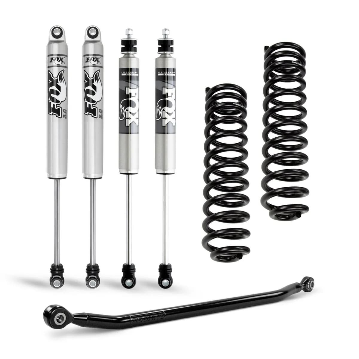 Cognito 3-Inch Performance Leveling Kit With Fox PS 2.0 IFP Shocks For 13-21 Dodge RAM 3500 4WD