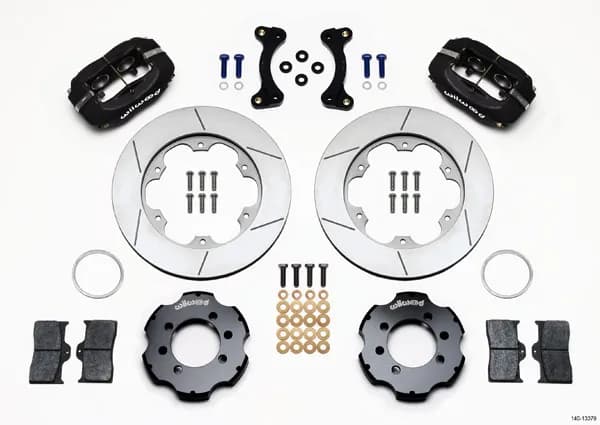 1991 - 2005 Mazda Forged Dynalite Big Brake Front Brake Kit (Hat) - 140-13379