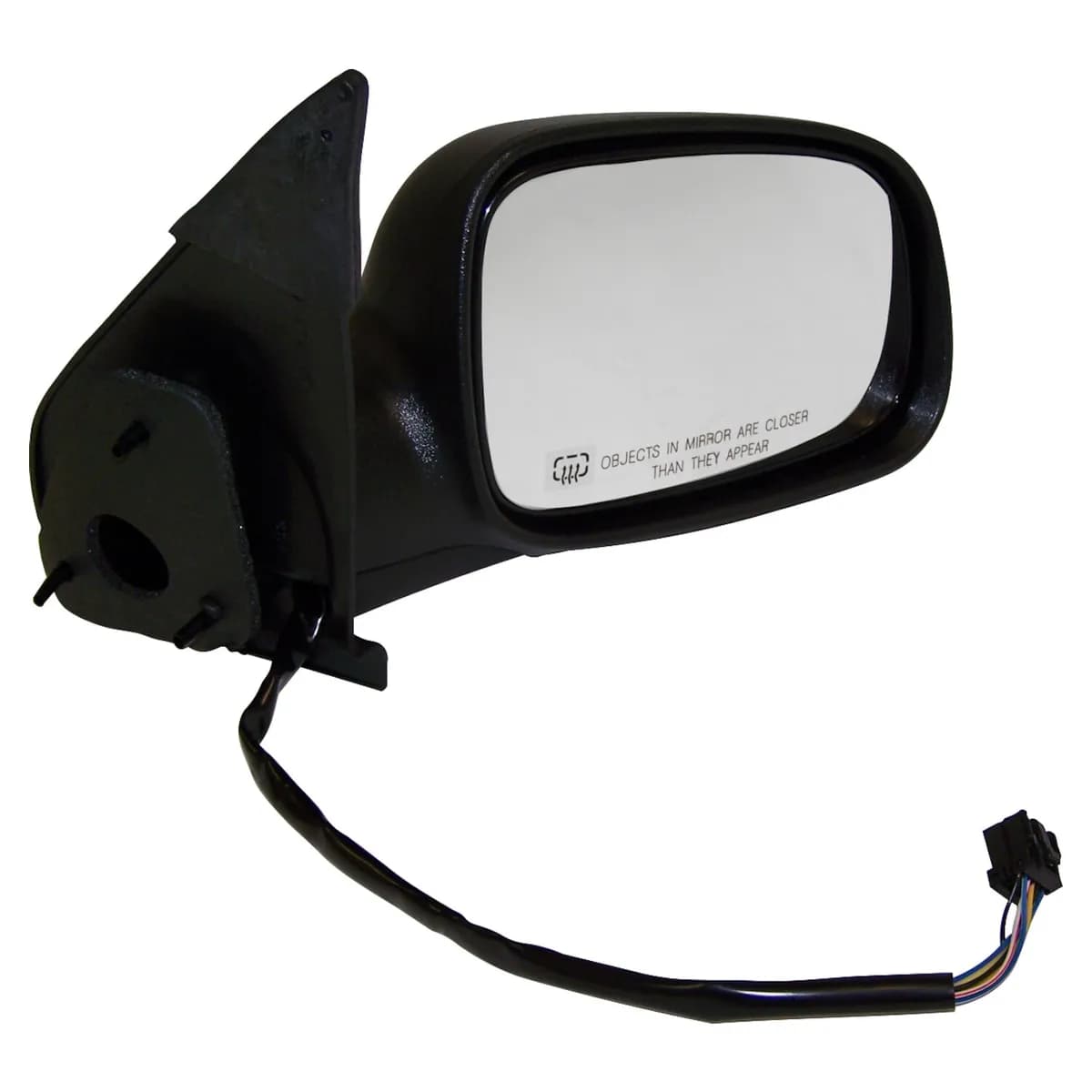 Crown Automotive Jeep Replacement 55155230AB Right Power, Heated, Memory, Manual Folding Mirror for 1999-2004 Grand Cherokee
