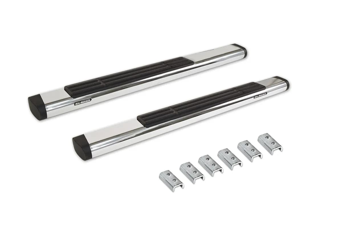 Go Rhino 686404552PS - 6 OE Xtreme SideSteps With Mounting Bracket Kit - Polished Stainless Steel