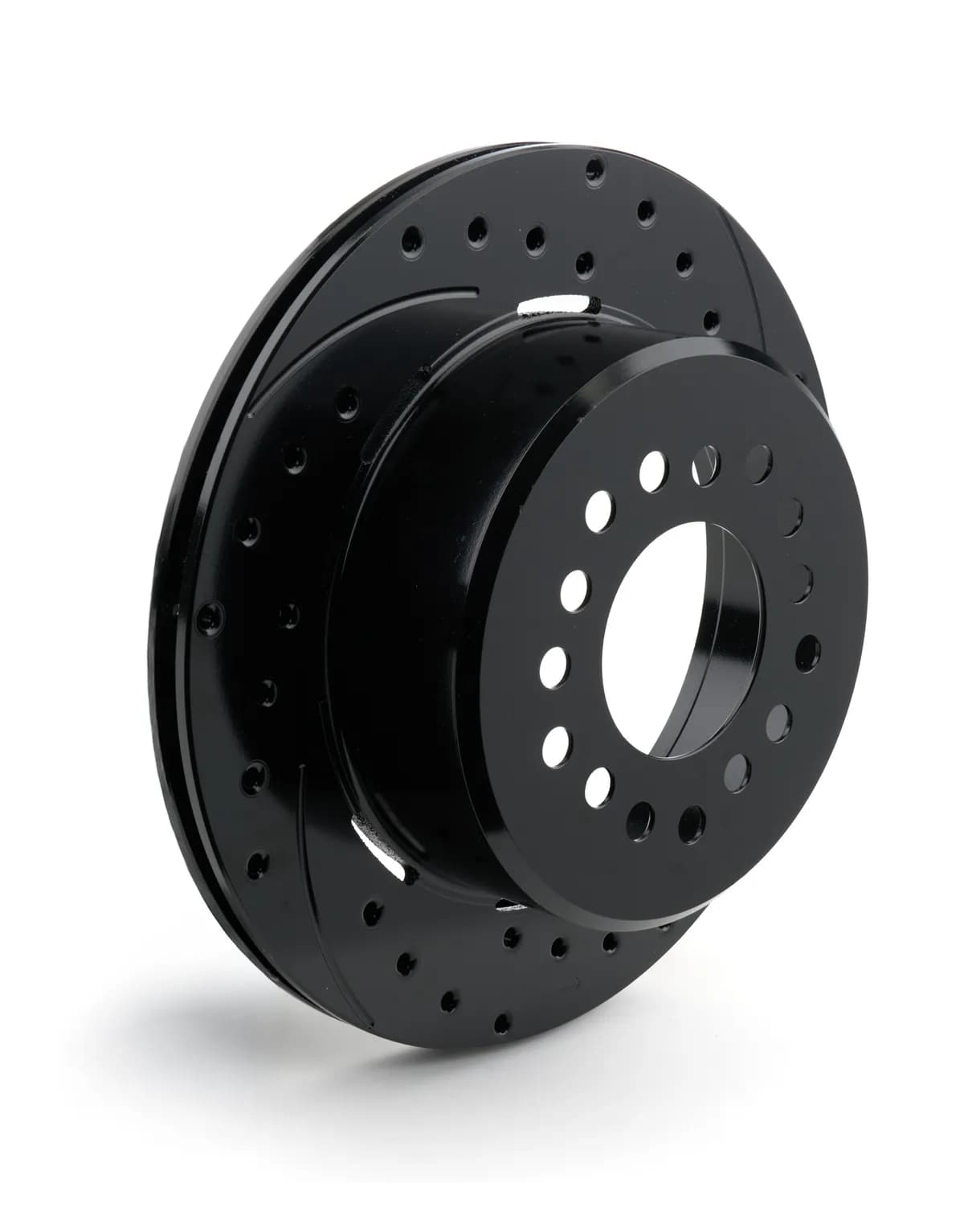 Wilwood Rotor-2.32in Offset-SRP-BLK-Drill-LH 12.19 x .810 - 5 Lug