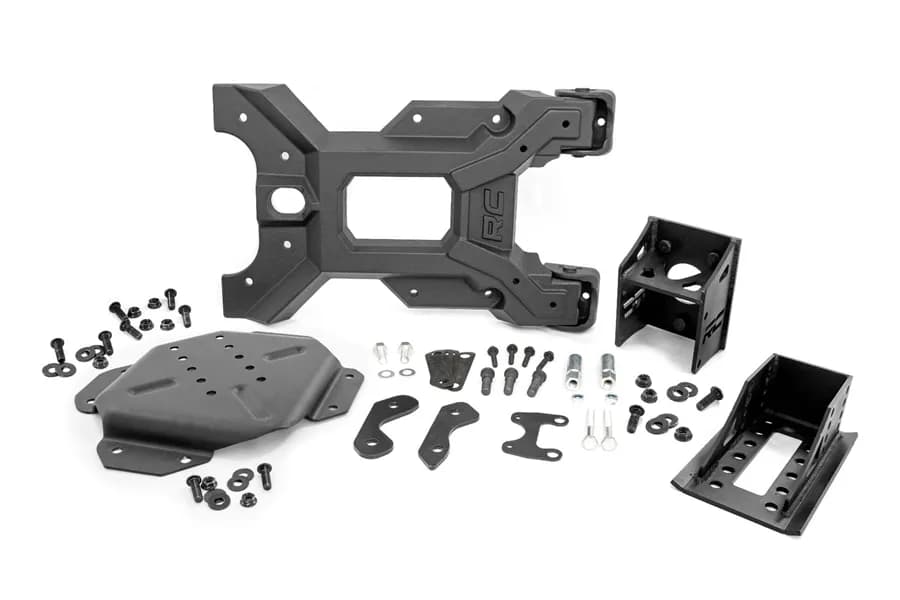 Rough Country HD Hinged Spare Tire Carrier Kit  - JK