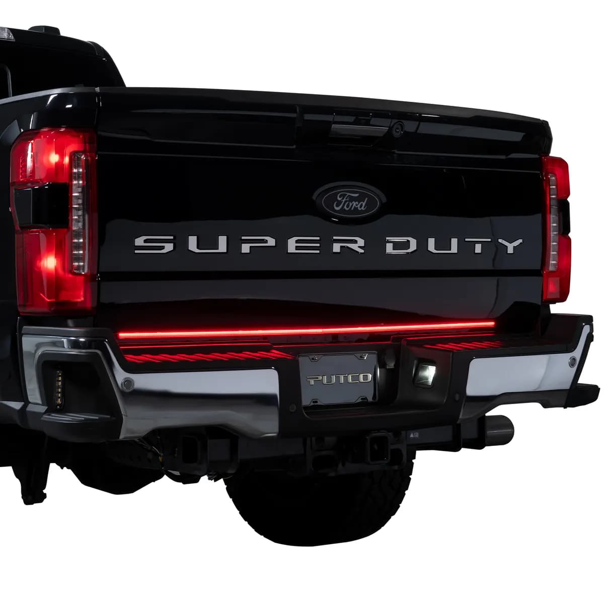 60in Direct Fit Red Blade Kit for Ford Super Duty Equipped with factory LED taillamps