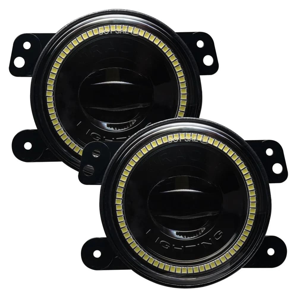 ORACLE Lighting 20W LED Fog Lights for Jeep Wrangler JK/JL & Gladiator JT | High Performance Plug-and-Play