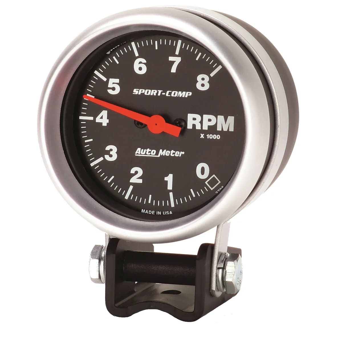 Gauge, Tachometer, 2 5/8", 8k RPM, Pedestal, Sport-Comp