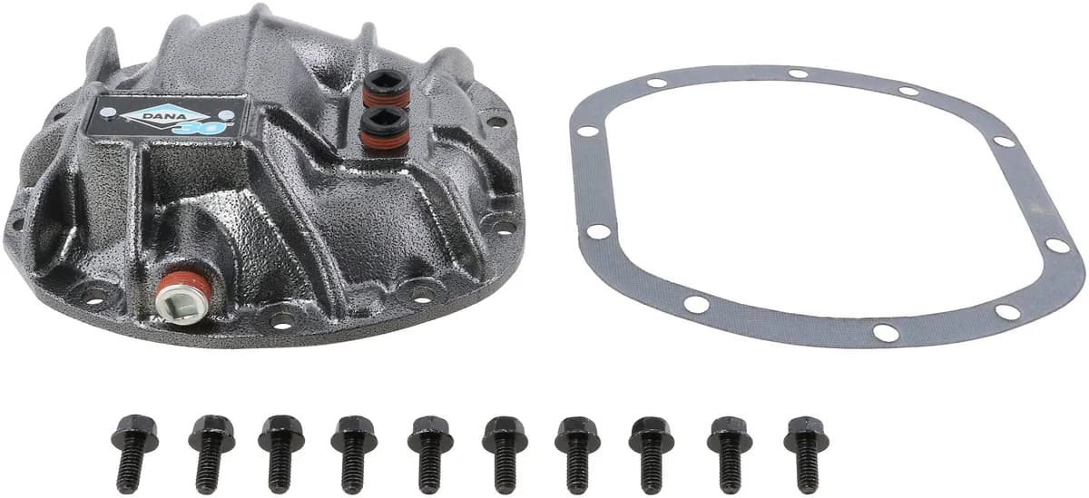 Dana Spicer Dana 30 Front Nodular Iron Diff Cover, Black