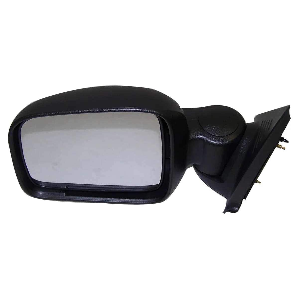 Crown Automotive Jeep Replacement 55155837AF Left Manual, Manual Folding Mirror for 2002 - 2007 Jeep KJ Liberty LHD