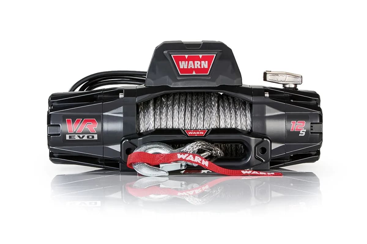 Warn VR EVO 12-S Electric Winch - 12,000 lb Synthetic Rope