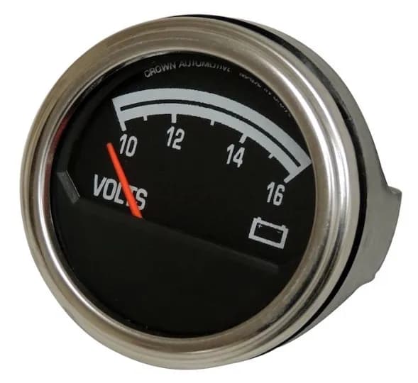 Interior Accessories 1976-1986 Replacement Parts Gauges Voltmeter