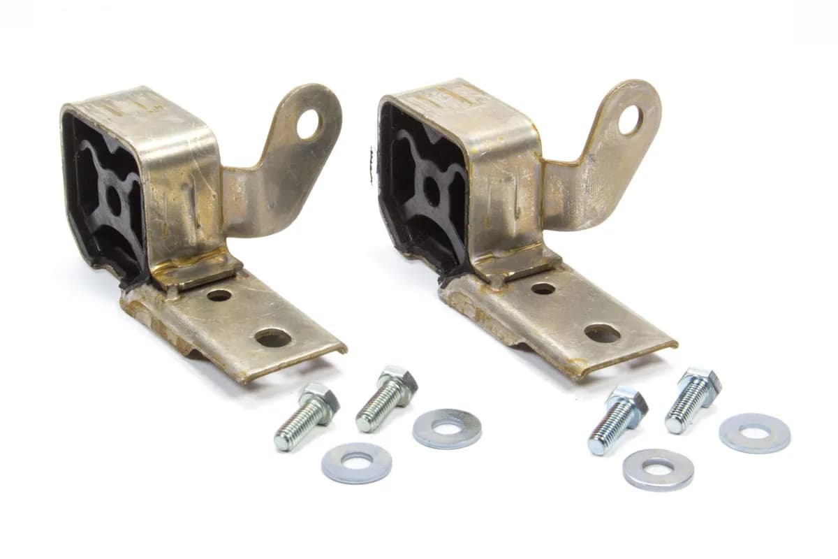 Exhaust Muffler Hanger Kit 05-10 Mustang Hardware Incl Natural Finish 304 Stainless Steel Pypes Exhaust