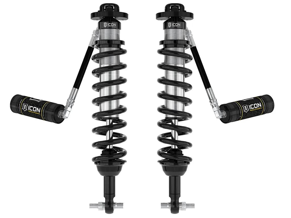ICON 2021-2026 Ford Bronco, Front, 1.5-4” Lift, V.S. 2.5 Series Coilover Kit, Remote Reservoir, Pair