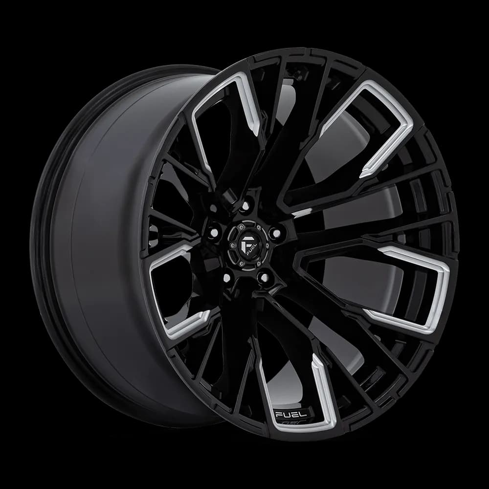 Fuel Wheels | Rebar | Gloss Black Milled