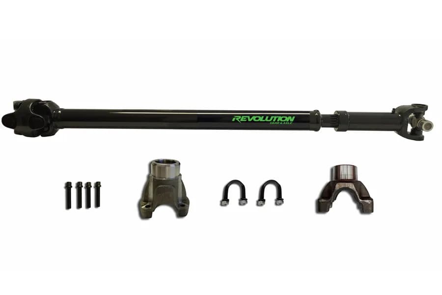 Jeep Wrangler JK Front 1310 CV Driveshaft 2 or 4 Door with Pinion Yoke Revolution Gear