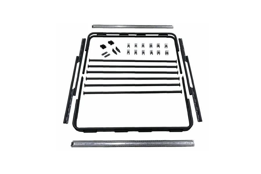 Destroyer 4 Door Sliding Rack Kit (Black Powder Coated)