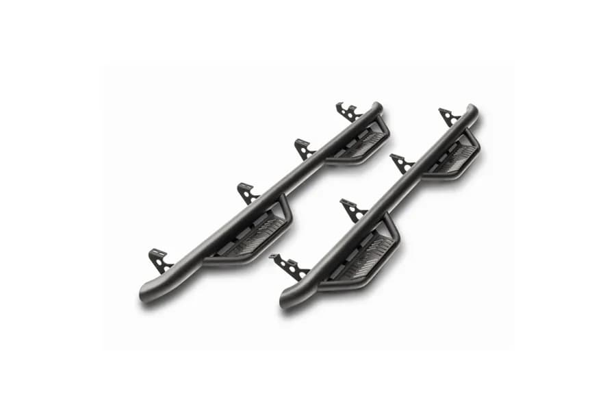 19c Gladiator 4 Door Truck 3in Textured Black Full Length Podium lg Step System