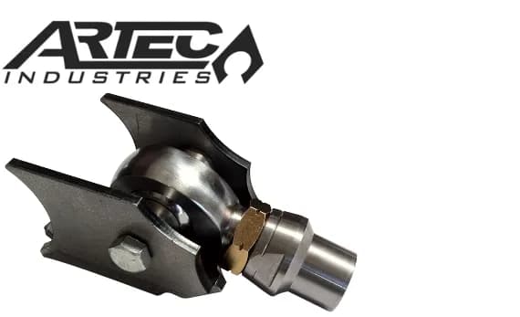 Lower Link Axle Brackets Pair 22 Deg 3.5 Inch Axle Diameter Artec Industries