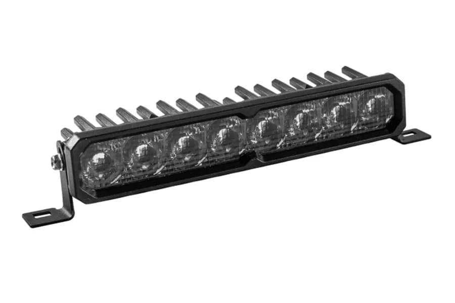 Diode Dynamics SS10 Pro LED Light Bar, White - Driving (Amber Backlight)