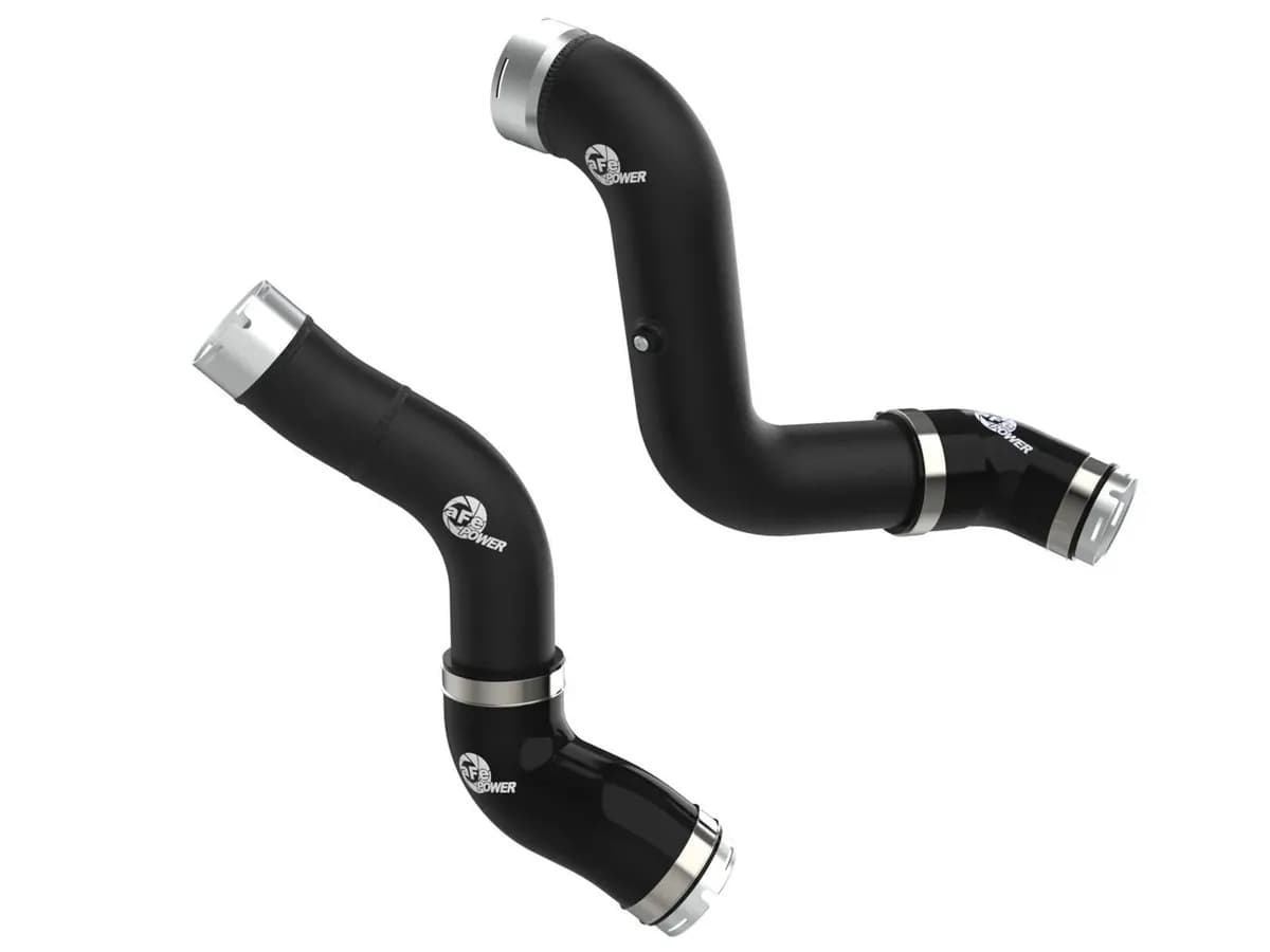 AFE BladeRunner 2-1/2 IN 3 IN Aluminum Hot and Cold Charge Pipe Kit Black GM Colorado/Canyon 23-24 L4-2.7L (t)