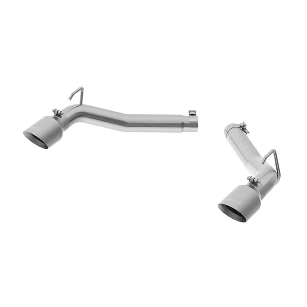 Armor Lite Axle Back Exhaust System; 3 in.; Incl. Muffler Delete Pipe/Tailpipes/Hardware/4.5 in. OD Tips; Aluminized;